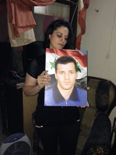 Souad, 33 ans, veuve avec deux enfants.