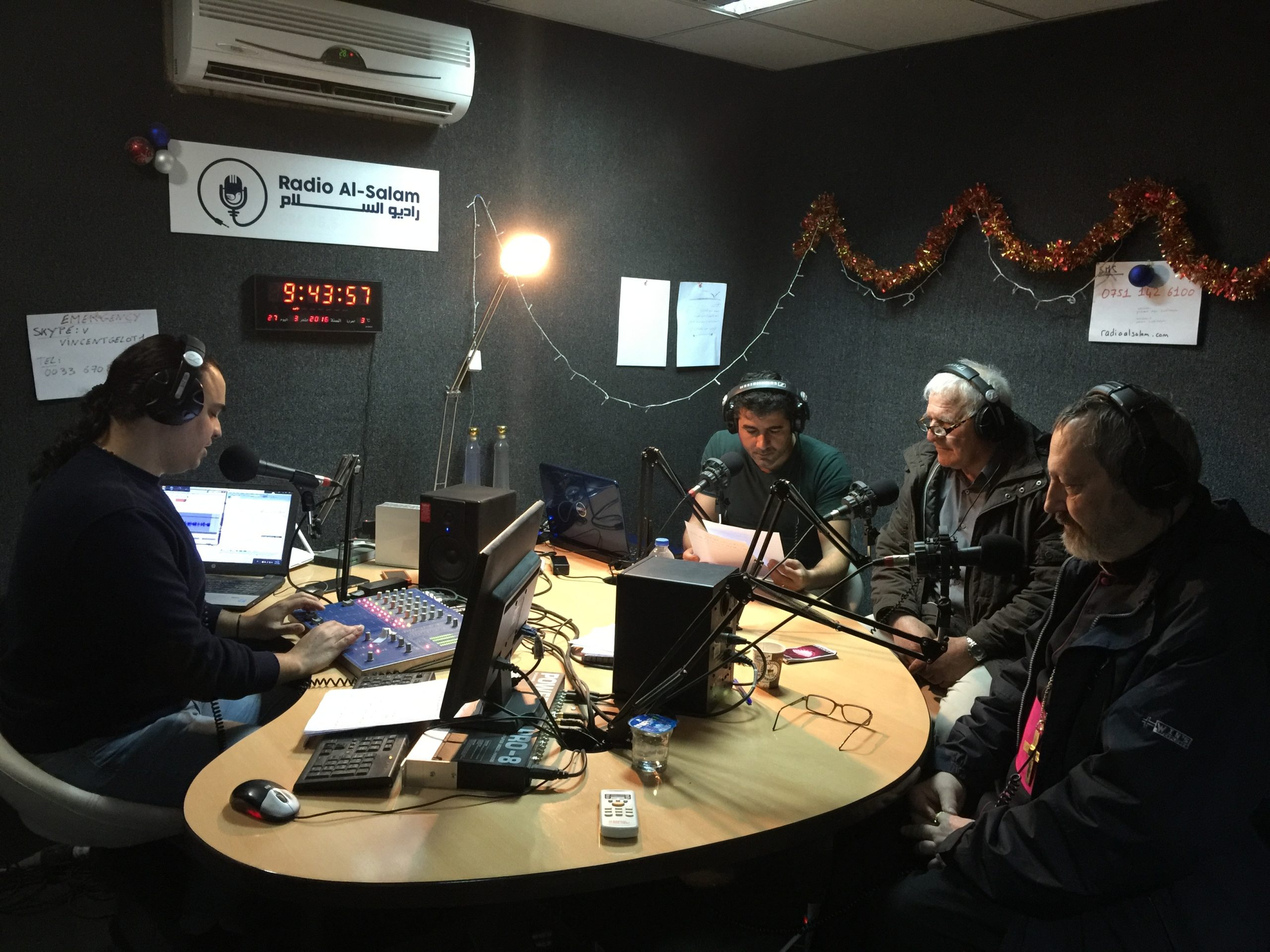 Mgr. Gollnisch, Radio Al-Salam, Erbil, 27 mars 2016