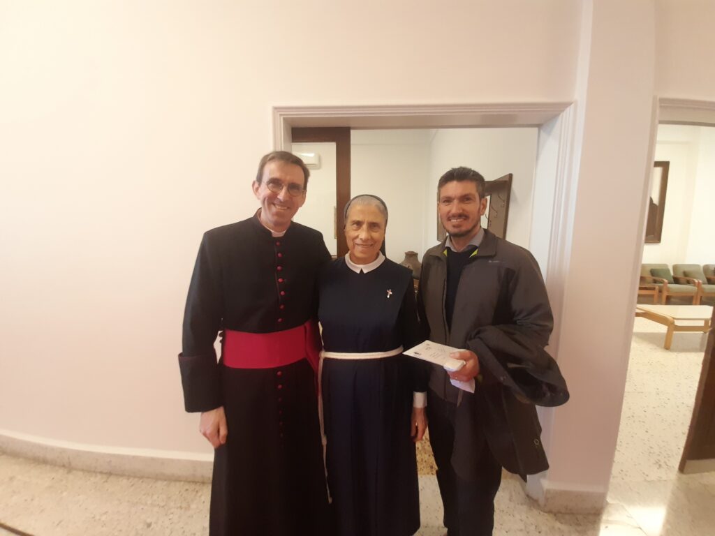 Visite de l'hôpital de La Croix, Beyrouth, 2 décembre 2025