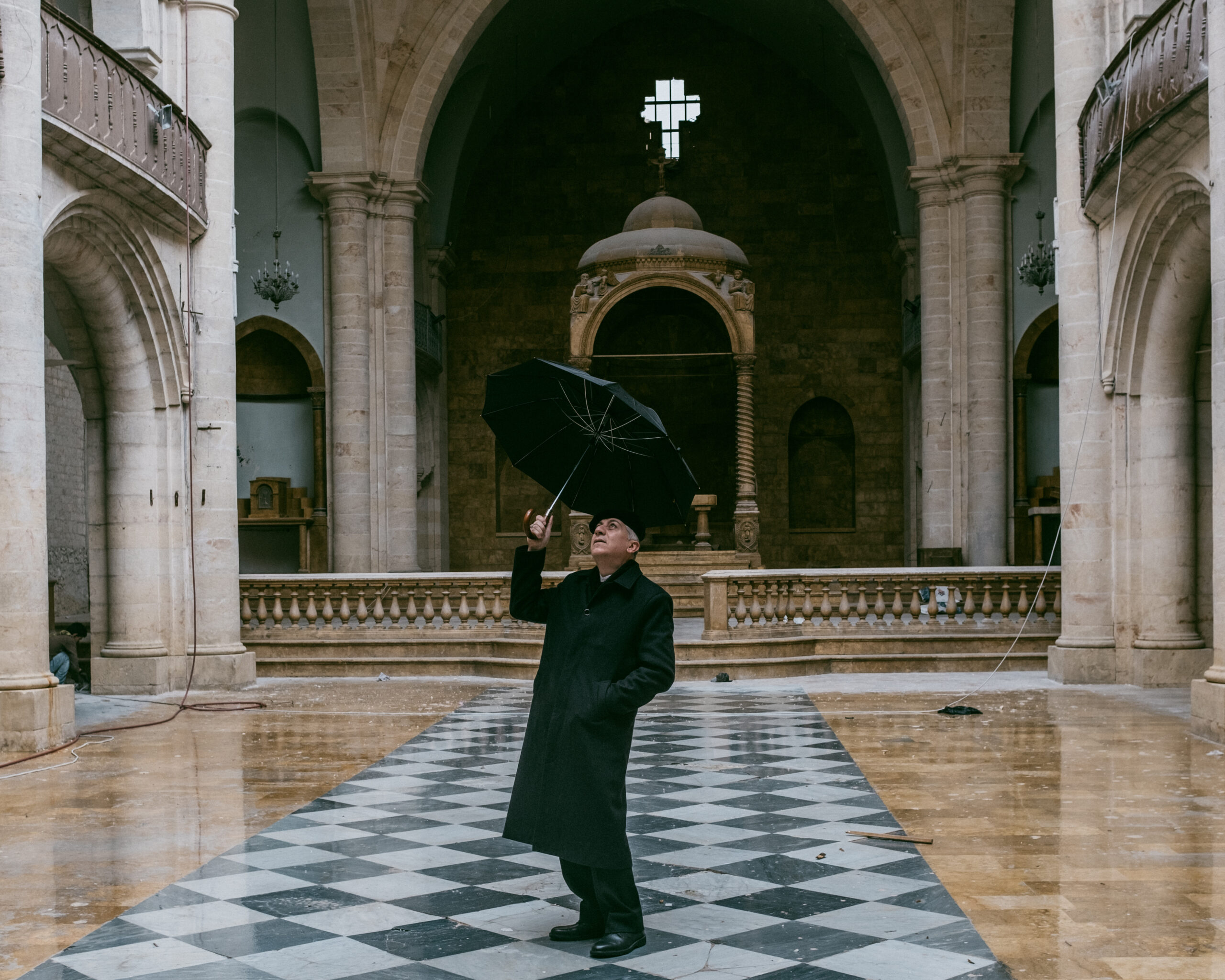 Cathédrale maronite, Alep, 17 décembre 2018