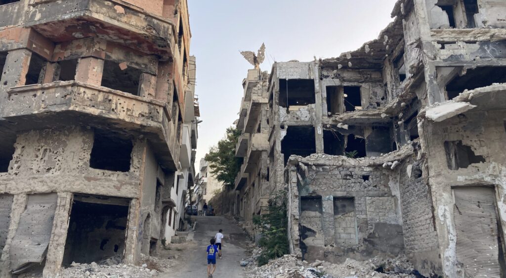 Homs destruction reconstruction, octobre 2022