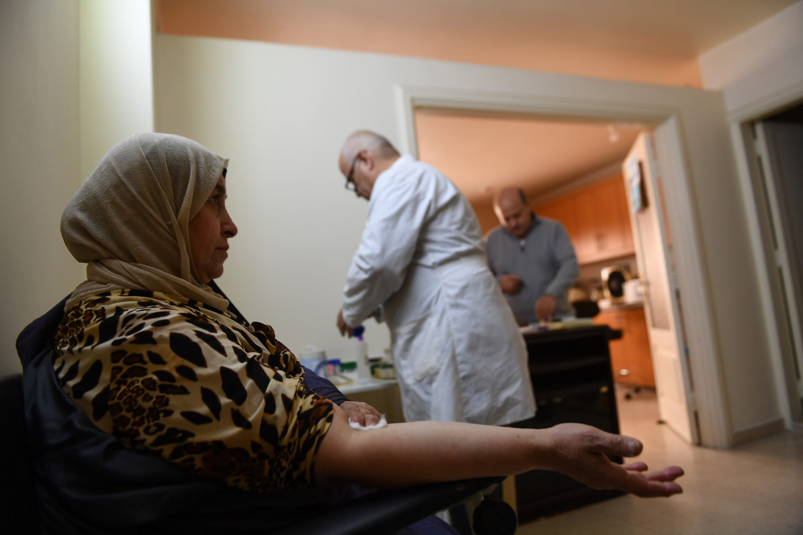 Centre de santé, Homs, octobre 2024
